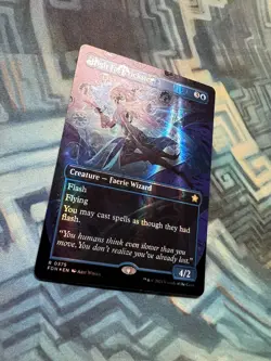 MTG Borderless Mana Foil High Fae Trickster NM Unplayed Foundations - Image 4