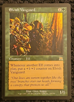 🔮 Elvish Vanguard 🔮 MTG Onslaught 💥RARE💥 NM/LP Magic The Gathering - Image 1