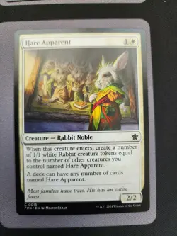 MTG Foundations C Hare Apparent #0015 - Image 1