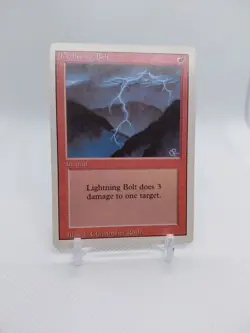 Magic the Gathering MTG Unlimited Lightning Bolt NM - Image 1