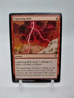 Magic the Gathering MTG Unlimited Lightning Bolt NM - Image 3