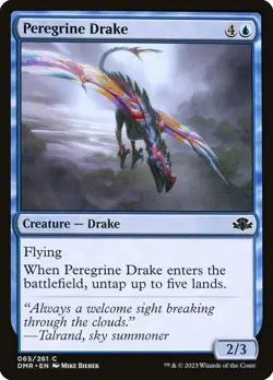 [MTG] Peregrine Drake (065) (DMR) LP-HP - Image 1