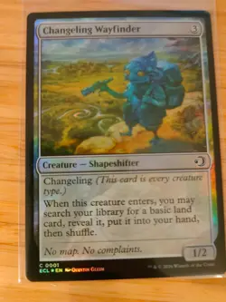 MTG Changeling Wayfinder (FOIL) 0001 Lorwyn Eclipsed M/NM Free UK P&P - Image 1