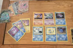 Vintage Neo Team Rocket TOPPS Pokemon Card WOTC Holo SWIRL 20+ card lot READ - Image 2