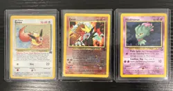 3 Wotc BlackStar Promo Pokemon #'s 11, 34, & 39 in HARD PLASTIC - Image 1