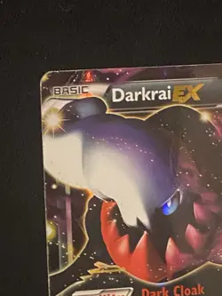 Darkrai EX Holo BW46 Black & White Promo Pokemon Heavily Played HP Damaged DMG - Image 2