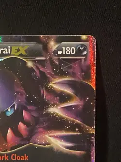 Darkrai EX Holo BW46 Black & White Promo Pokemon Heavily Played HP Damaged DMG - Image 3