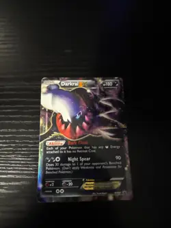 DARKRAI EX - 2012 Pokemon TCG Holo Black Star Promo #BW46 - Image 2