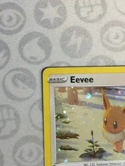 D1359 POKEMON TCG SWORD & SHIELD EEVEE SWSH190 LP HOLO BLACK STAR PROMO - Image 3