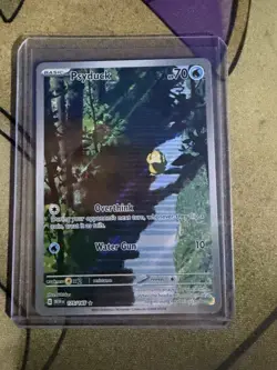 Pokemon TCG Psyduck Illustration Rare Holo Card 175/165 - Image 1