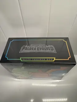 Pokemon TCG: Scarlet Violet Paldea Evolved Elite Trainer Box ETB - Sealed - New - Image 2