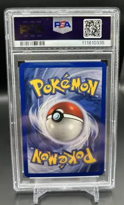 ROCKET'S MOLTRES Pokemon Gym Heroes 1st Edition Holo Black Dot Error #12 - PSA 6 - Image 2