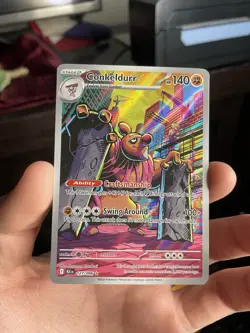 Pokemon Conkeldurr Holo #127/086 SV: Black Bolt Near Mint or Better - Image 1