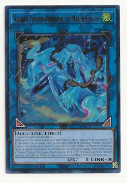 Yugioh Radiant Typhoon Varuroon, the Marine Eidolon BPRO-EN049 Ultra Rare INHAND - Image 1