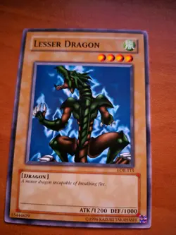 Lesser Dragon LOB-113 The Legend of Blue Eyes White Dragon Unlimited - Image 1