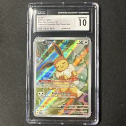 Pokemon CGC 10 Eevee 2025 Black Star Promos 173 - Image 1
