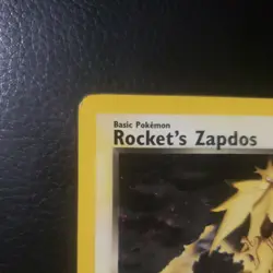 Rocket’s Zapdos Gym Challenge 15/132 Holo Rare 1st Edition Pokemon Card - Image 4