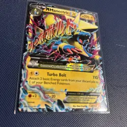 Pokemon TCG Card 2014 - M Manectric EX - Ultra Rare 24/119 XY - Phantom Forces - Image 3