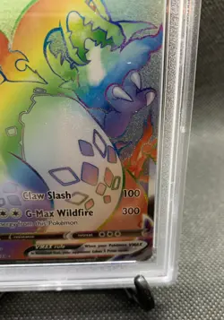 PSA 9 MINT Pokemon Champion Path Secret Rare Rainbow Charizard VMAX 074/073 🔥🔥 - Image 4