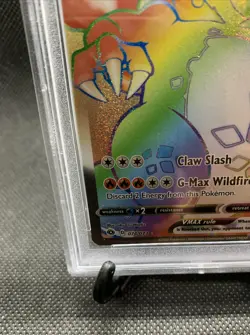 PSA 9 MINT Pokemon Champion Path Secret Rare Rainbow Charizard VMAX 074/073 🔥🔥 - Image 5