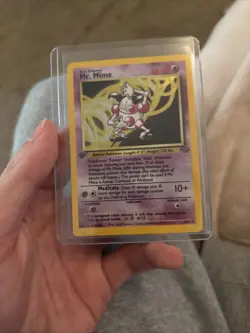 Mr Mime Pokemon 1st Edition NM - WOTC Holo 6/64 Jungle 1999 - Image 1