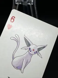 Espeon Pokemon Playing Card silver Part2 Marill Back Nintendo JAPAN - Image 3