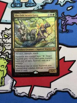 The Odd Acorn Gang x1 Mtg Foil Bloomburrow Commander - Image 1