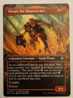 Dargo, the Shipwrecker (Borderless) Special Guests Regular NM+ - Image 1