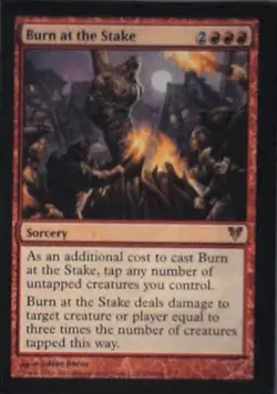 Burn at the Stake - Avacyn Restored: #130, Magic: The Gathering Nm C280 - Image 1