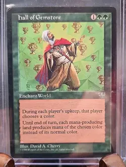 Hall of Gemstone Mirage MTG Regular Moderately Played - Image 3