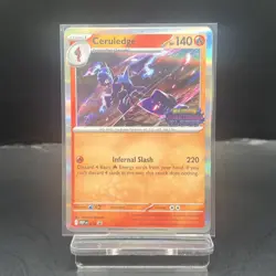 Ceruledge MEP 014 Phantasmal Flames Stamped Prerelease Pokemon Tcg Mep014 - Image 1