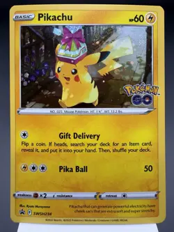 Pikachu SWSH234 - Holo Promo - Sword & Shield Pokemon Card MINT - Image 1