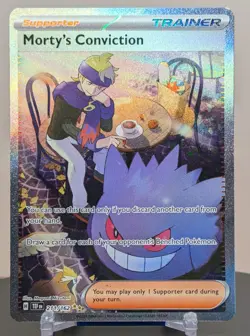 Pokemon Morty's Conviction #211/162 English Temporal Forces - Image 1