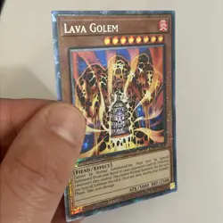Yugioh! Tcg Lava Golem - RA01-EN001 - Platinum Secret Rare 1st Edition Near Mint - Image 2