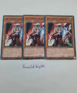 Yu-Gi-Oh !Ogre fantome et lapin des Neiges L5DD-FRA06 Commune X3 Playset - Image 1