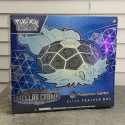 Pokemon TCG: Stellar Crown Pokemon Center Exclusive Elite Trainer Box ETB Sealed - Image 1