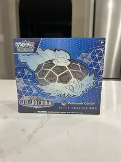 Pokemon Center Exclusive Stellar Crown Elite Trainer Box PC ETB Factory Sealed - Image 1