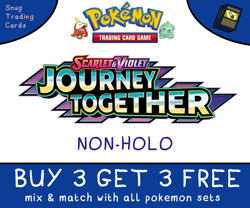 Journey Together Single Cards - Pokemon - BUY 3 GET 3 - MINT - Image 1