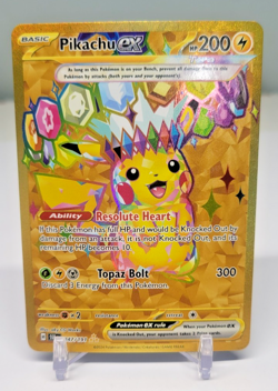 Pikachu ex Hyper Rare 247/191 Surging Sparks Special Illustration NM Pokemon TCG - Image 1