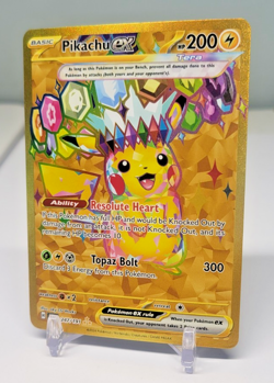 Pikachu ex Hyper Rare 247/191 Surging Sparks Special Illustration NM Pokemon TCG - Image 2