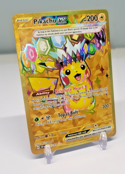 Pikachu ex Hyper Rare 247/191 Surging Sparks Special Illustration NM Pokemon TCG - Image 3