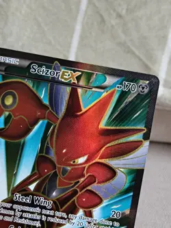 Pokemon Card - Scizor EX 119/122 Full Art - XY BREAKpoint - Near Mint (NM) - Image 3