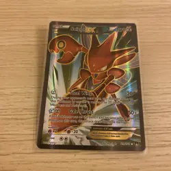Scizor EX 119/122 XY Breakpoint Ultra Rare Full Art Holo Pokemon Card - Image 1