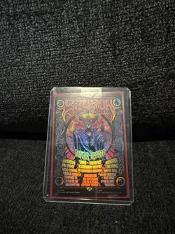 Sauron, the Dark Lord Borderless Poster - FOIL LOTR MTG - Image 1