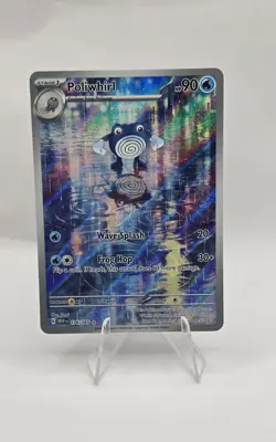 Poliwhirl 176/165 SV Pokemon TCG Scarlet & Violet 151 Illustration Rare IR Card - Image 1