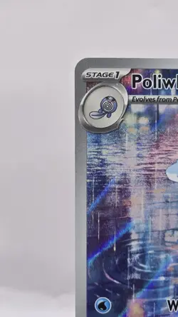 Poliwhirl 176/165 SV Pokemon TCG Scarlet & Violet 151 Illustration Rare IR Card - Image 3