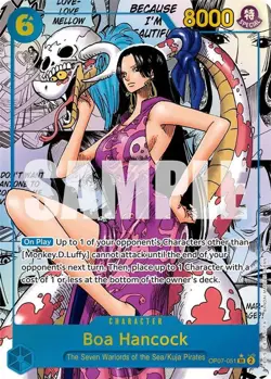 Boa Hancock (Manga Alt Art) OP07-051 SR 500 Years in the Future - ONE PIECE JP - Image 1