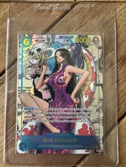 Boa Hancock (Manga Alt Art) OP07-051 SR 500 Years in the Future - ONE PIECE - Image 1