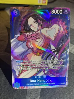 One Piece - Boa Hancock (Alt Art) OP07-051 SR 500 Years in the Future English - Image 1