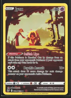 Jynx TG04 SWSH12: Silver Tempest Trainer Gallery Ultra Rare Pokemon Card - Image 1